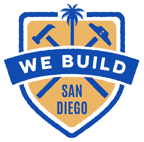 We Build San Diego logo